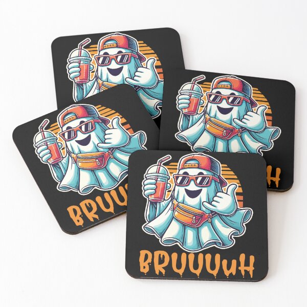Item preview, Funny Ghost Bruh Halloween Spooky Season designed and sold by LuminOrb.