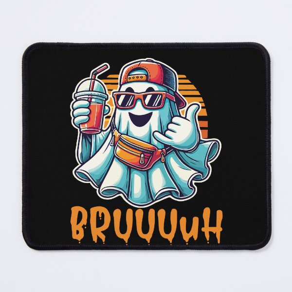 Item preview, Funny Ghost Bruh Halloween Spooky Season designed and sold by LuminOrb.