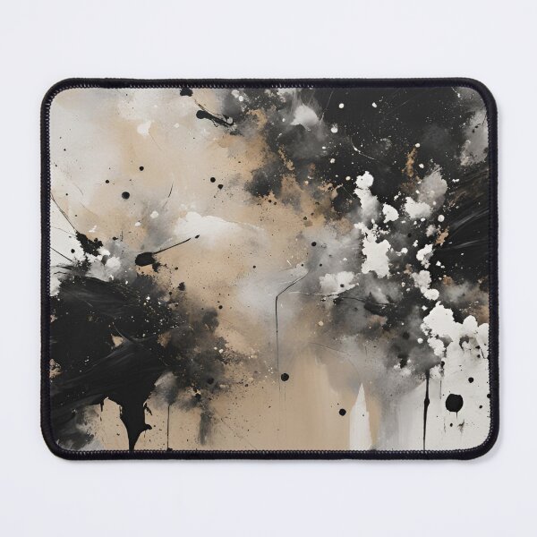 Item preview, Beige with Black and White Paint Splatter designed and sold by Have Mercy.
