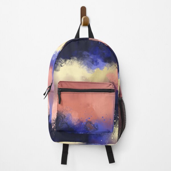 Item preview, Mysterious Ways - Blue Purple Pink Yellow Abstract designed and sold by Joey Santiago.