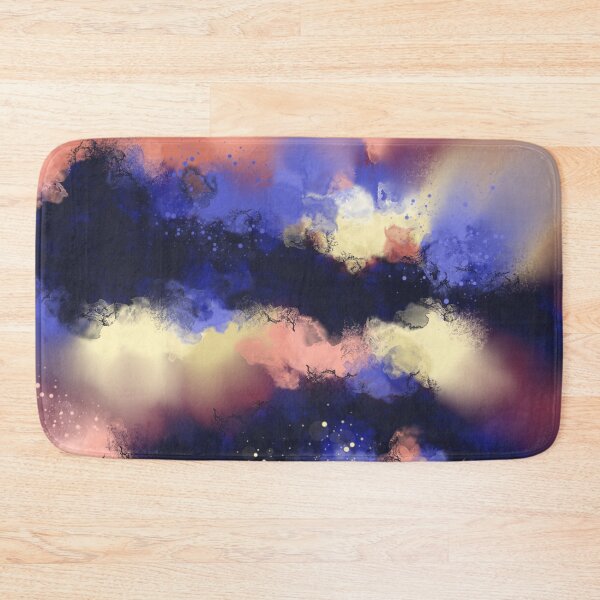 Item preview, Mysterious Ways - Blue Purple Pink Yellow Abstract designed and sold by Joey Santiago.