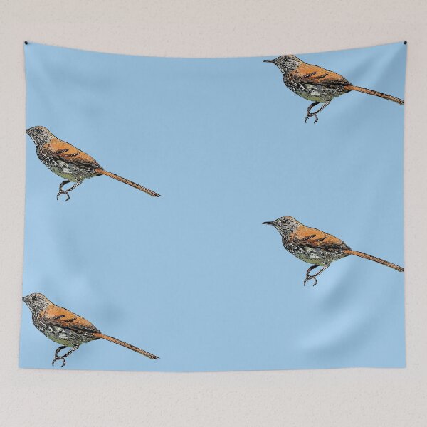 Item preview, Brown Thrasher Black Alternate Design  designed and sold by designsasstultd.