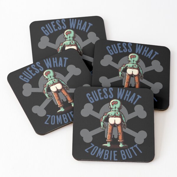 Item preview, Halloween Guess What Zombie Butt Humor designed and sold by LuminOrb.