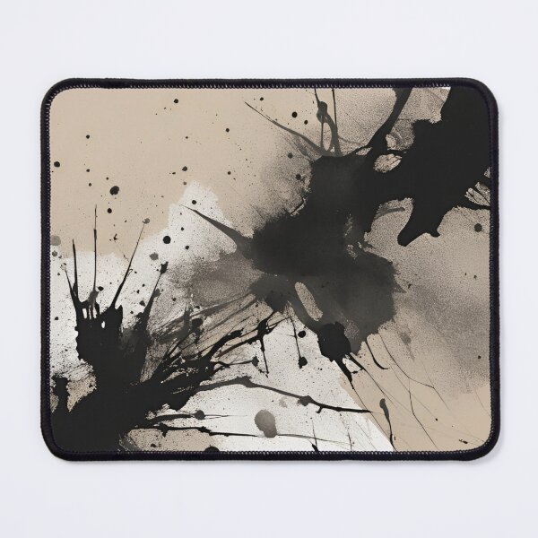 Item preview, Beige with Black and White Paint Splatter designed and sold by Have Mercy.