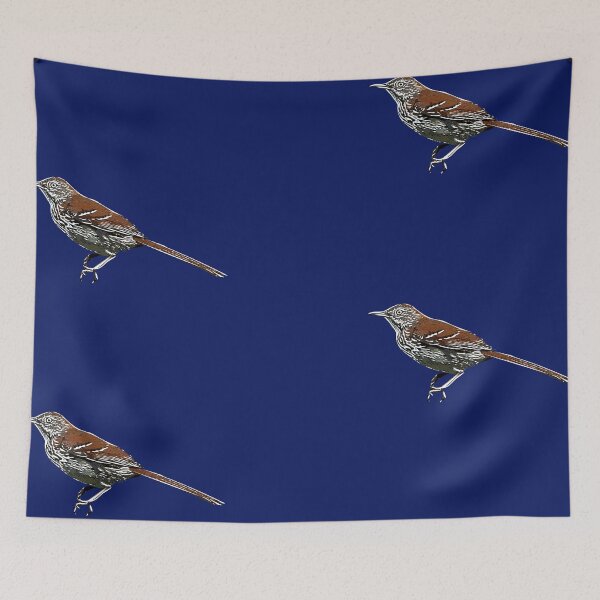 Item preview, Brown Thrasher White Alternate Design  designed and sold by designsasstultd.