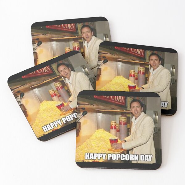 Item preview, Nicolas Cage popcorn - Popcorn Meme - Perfect for Movie Lovers and Snack Enthusiasts designed and sold by Earth Nature Creations.