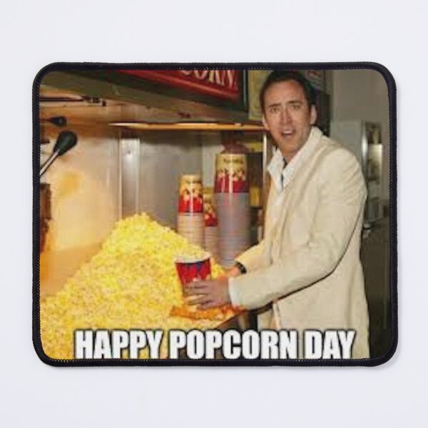 Item preview, Nicolas Cage popcorn - Popcorn Meme - Perfect for Movie Lovers and Snack Enthusiasts designed and sold by Earth Nature Creations.