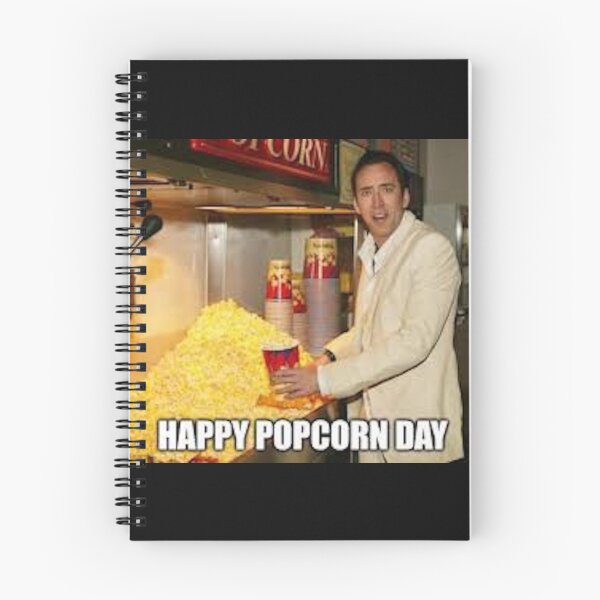 Item preview, Nicolas Cage popcorn - Popcorn Meme - Perfect for Movie Lovers and Snack Enthusiasts designed and sold by Earth Nature Creations.