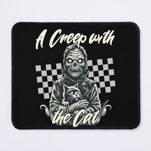 Item preview, Halloween: A Creep with the Cat designed and sold by LuminOrb.