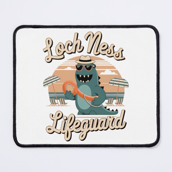 Item preview, Loch Ness Lifeguard designed and sold by Wegetees.
