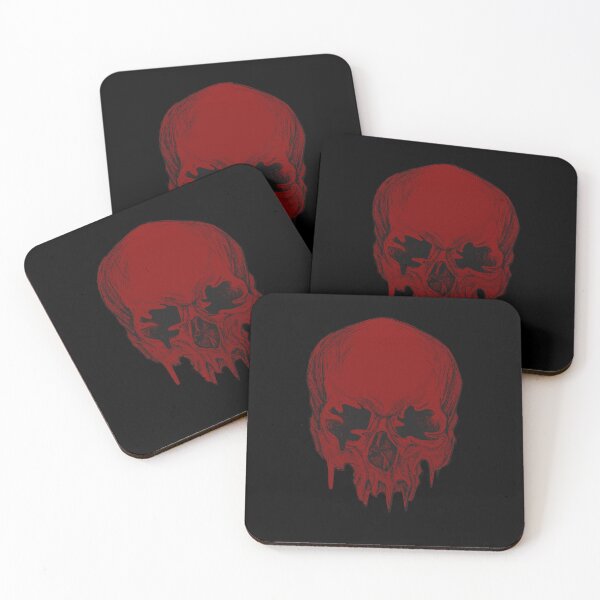 Item preview, Red skull drawing designed and sold by pracovniakejzi.