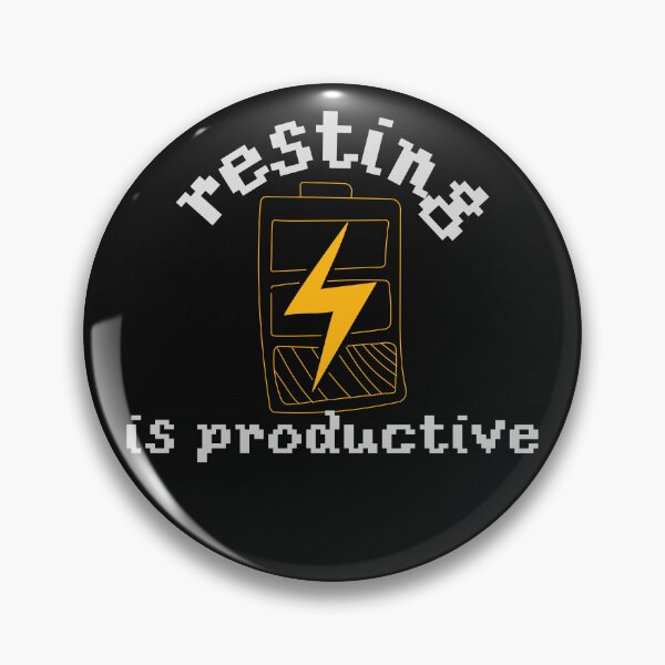 Item preview, Resting Is Productive designed and sold by BoldImpDes.