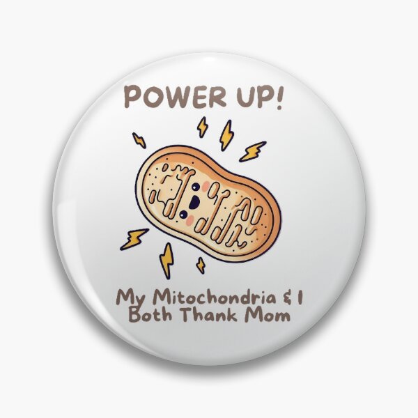 Item preview, Mitochondria: Powered by Mom designed and sold by DesignDen1587.