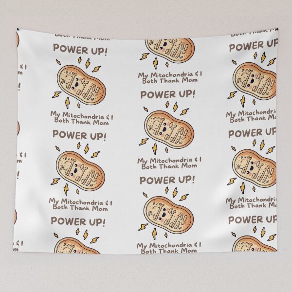 Item preview, Mitochondria: Powered by Mom designed and sold by DesignDen1587.