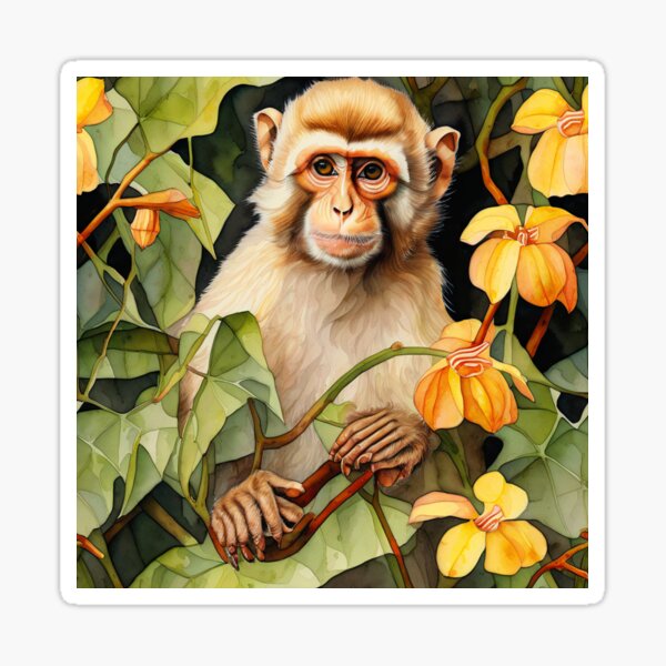 Item preview, Capuchin Cute designed and sold by FloramoonArt.