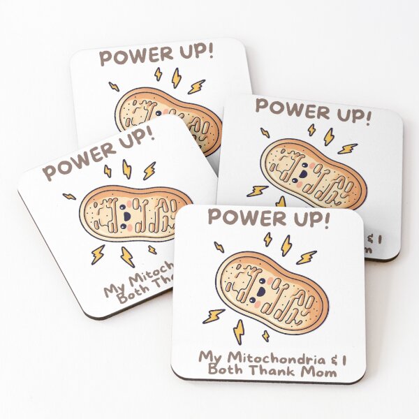 Item preview, Mitochondria: Powered by Mom designed and sold by DesignDen1587.