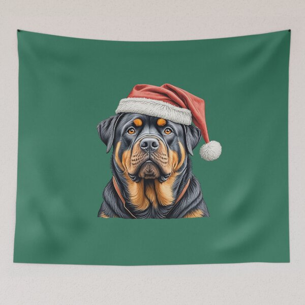 Item preview, Christmas rottweiler designed and sold by Purr95.