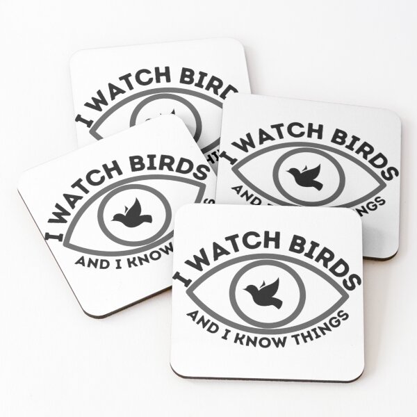 Item preview, Birdwatching Fun: I Watch Birds and I Know Things designed and sold by designemarket.