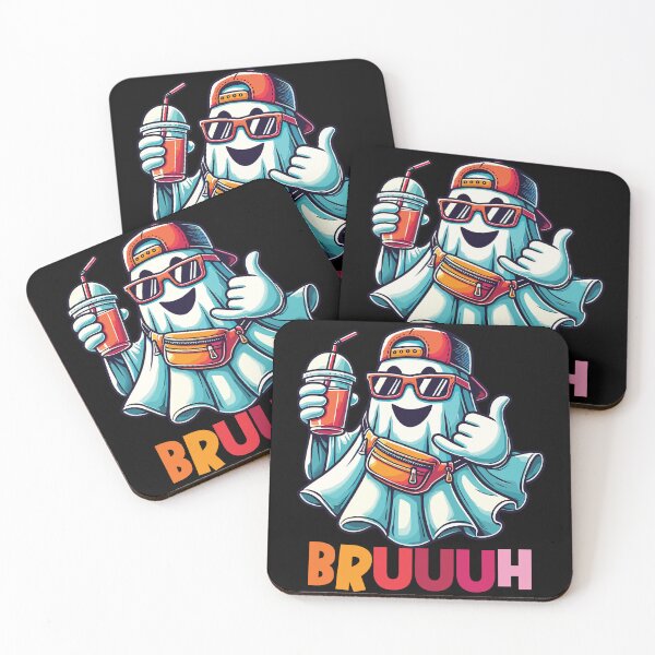 Item preview, Funny Ghost Bruh Halloween Spooky Season designed and sold by LuminOrb.