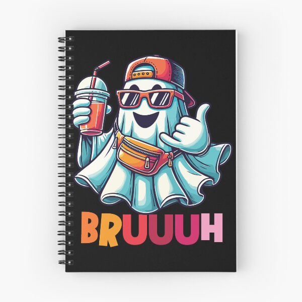 Item preview, Funny Ghost Bruh Halloween Spooky Season designed and sold by LuminOrb.