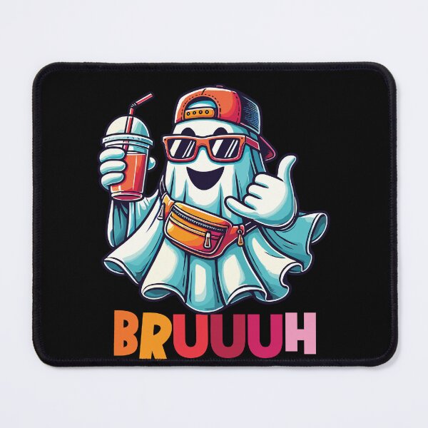 Item preview, Funny Ghost Bruh Halloween Spooky Season designed and sold by LuminOrb.