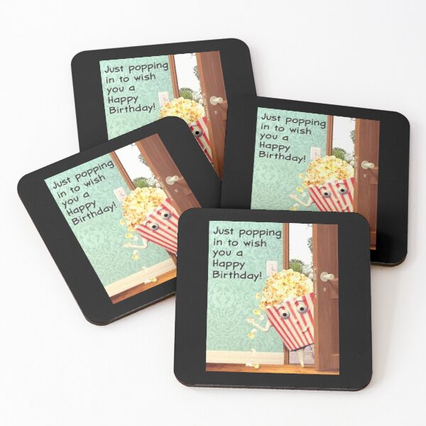 Item preview, Happy Birthday popcorn - Popcorn Meme - Perfect for Movie Lovers and Snack Enthusiasts designed and sold by Earth Nature Creations.