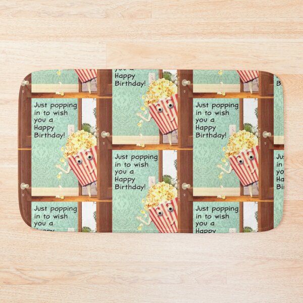 Item preview, Happy Birthday popcorn - Popcorn Meme - Perfect for Movie Lovers and Snack Enthusiasts designed and sold by Earth Nature Creations.