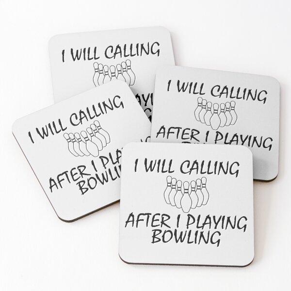 Item preview, I Will Call After I Play Bowling – Funny Bowling & Sports Design – Bowling Lover Gift designed and sold by sednalafandy79.
