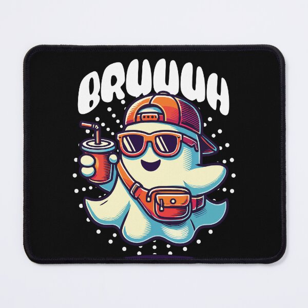 Item preview, Funny Ghost Bruh Halloween Spooky Season designed and sold by LuminOrb.