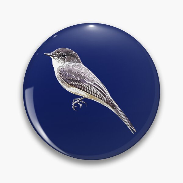 Item preview, Eastern Phoebe White Alternate Design  designed and sold by designsasstultd.