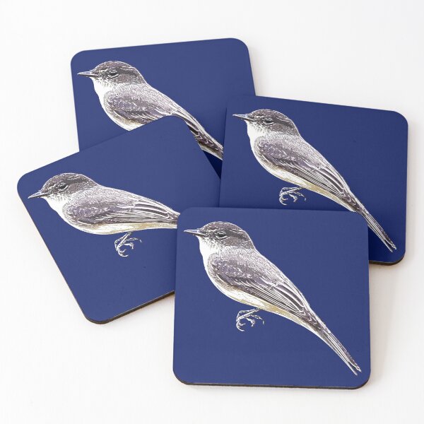 Item preview, Eastern Phoebe White Alternate Design  designed and sold by designsasstultd.