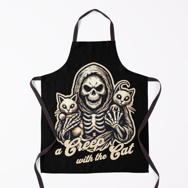 Item preview, Halloween: A Creep with the Cat Vibe designed and sold by LuminOrb.