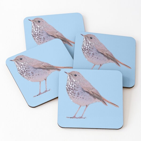 Item preview, Hermit Thrush Color Design  designed and sold by designsasstultd.