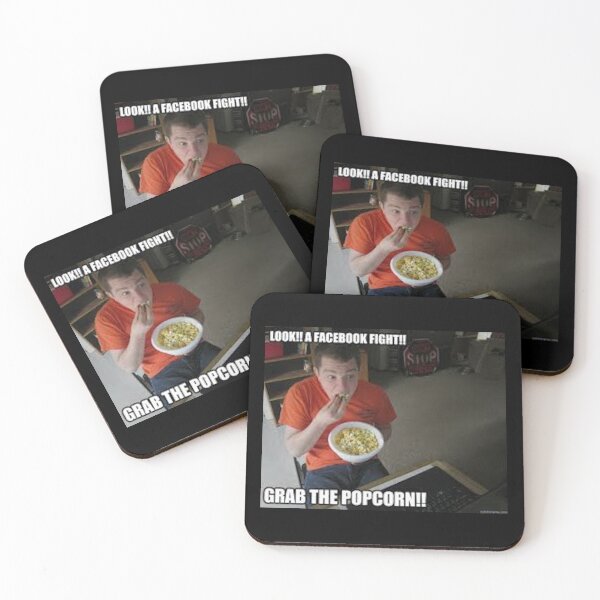 Item preview, Drama and popcorn - Popcorn Meme - Perfect for Movie Lovers and Snack Enthusiasts designed and sold by Earth Nature Creations.