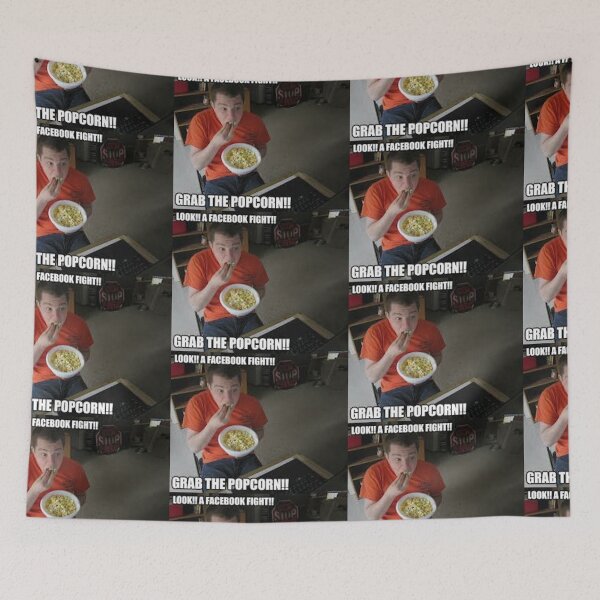 Item preview, Drama and popcorn - Popcorn Meme - Perfect for Movie Lovers and Snack Enthusiasts designed and sold by Earth Nature Creations.