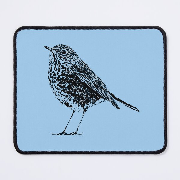 Item preview, Hermit Thrush Black Design  designed and sold by designsasstultd.