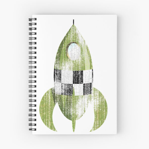Item preview, Green Space Rocket (Worn Effect) designed and sold by Ravvick.