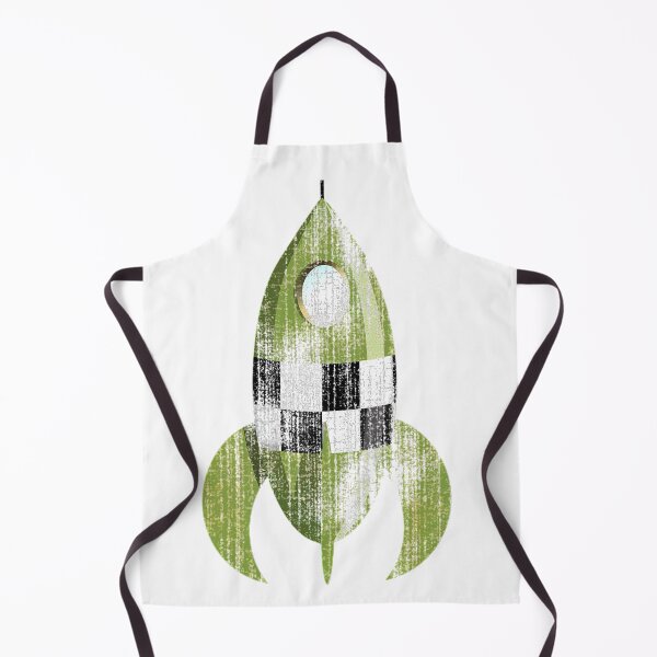 Item preview, Green Space Rocket (Worn Effect) designed and sold by Ravvick.