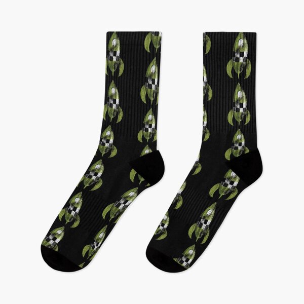 Item preview, Green Space Rocket (Worn Effect) designed and sold by Ravvick.