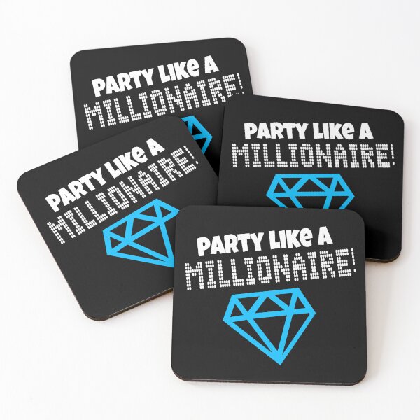 Item preview, Party Like A Millionaire Scene Kid Emo Design designed and sold by elongmore2.