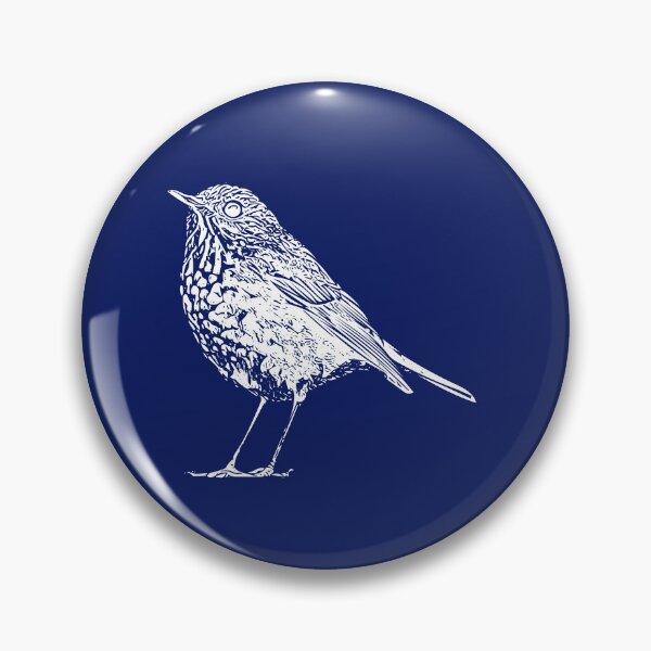 Item preview, Hermit Thrush White Design  designed and sold by designsasstultd.