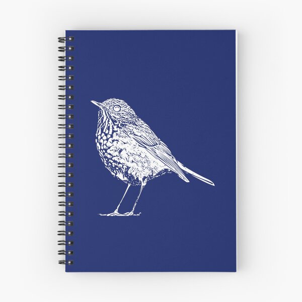 Item preview, Hermit Thrush White Design  designed and sold by designsasstultd.