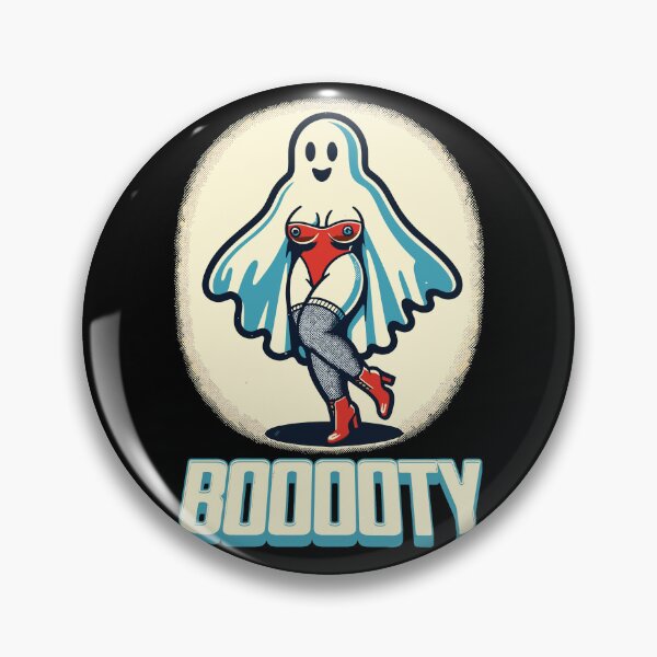 Item preview, Funny Halloween Booooty Ghost Vibe designed and sold by LuminOrb.