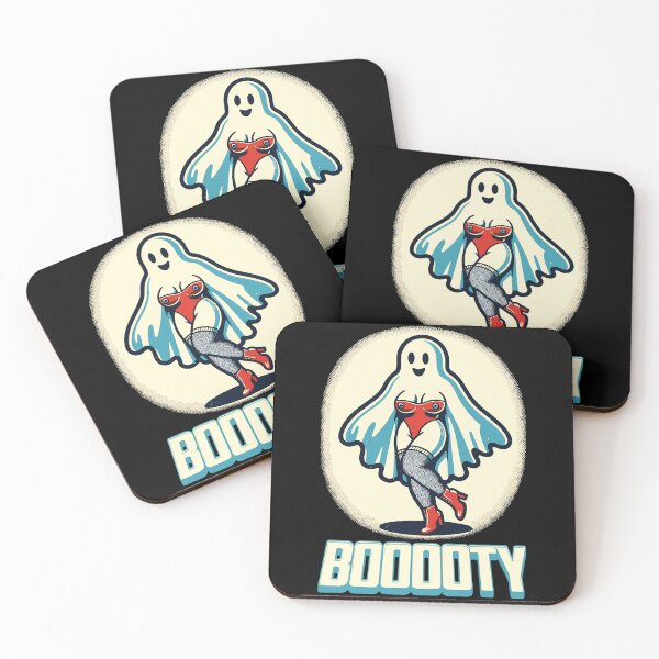 Item preview, Funny Halloween Booooty Ghost Vibe designed and sold by LuminOrb.