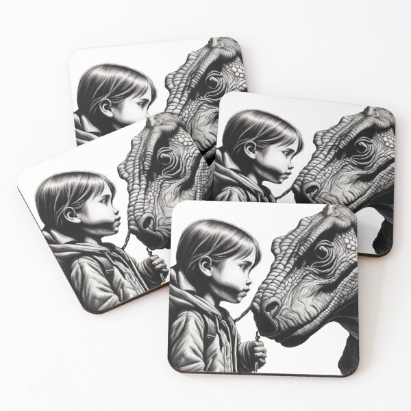 Item preview, Girl and dino designed and sold by VladisWorld.