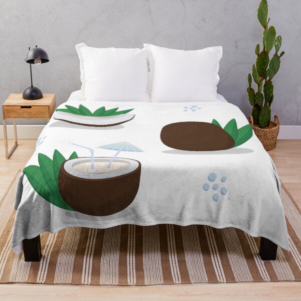 Item preview, Coconut pieces with leaves designed and sold by OM-lova.