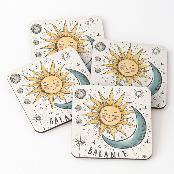 Item preview, Sun & moon designed and sold by Unfolding Art.