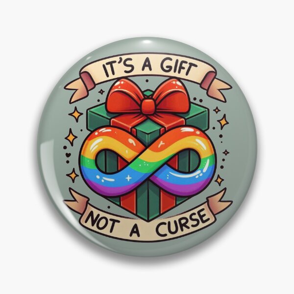 Item preview, It's a gift not a curse designed and sold by Vkinsify.