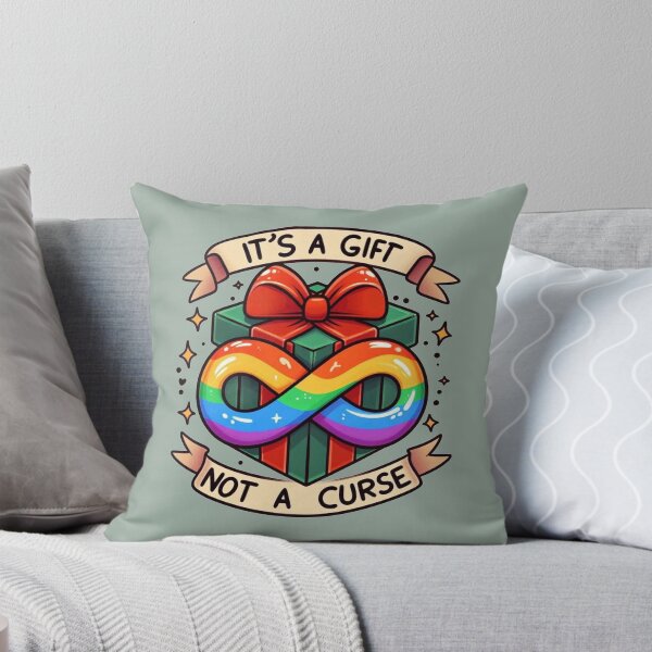 Item preview, It's a gift not a curse designed and sold by Vkinsify.