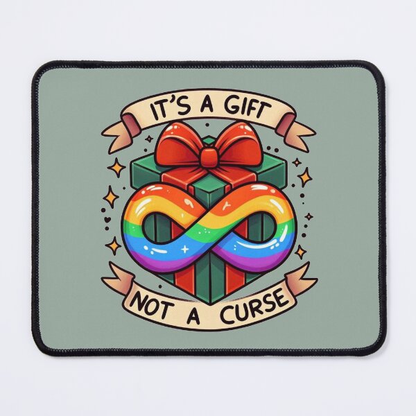 Item preview, It's a gift not a curse designed and sold by Vkinsify.